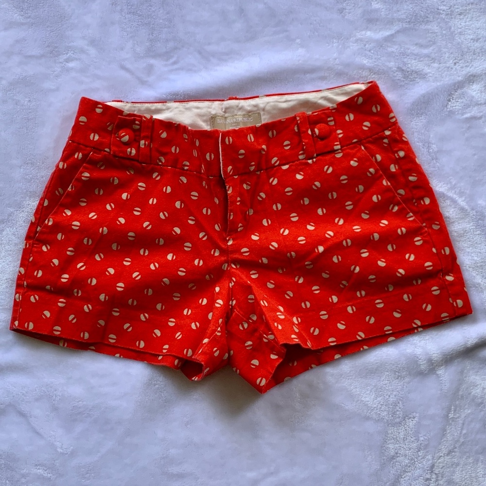 Banana Republic Printed Shorts, Size 0